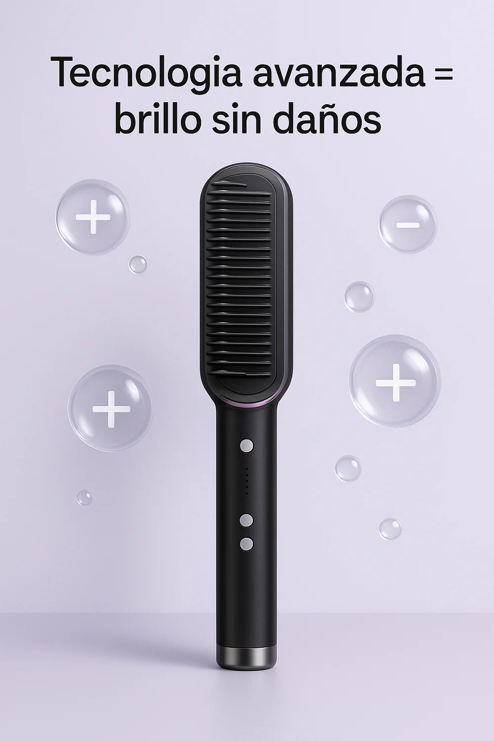 Cepillo Alisador Instantáneo — Liso natural en minutos