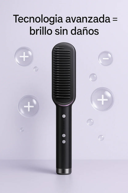 Cepillo Alisador Instantáneo — Liso natural en minutos
