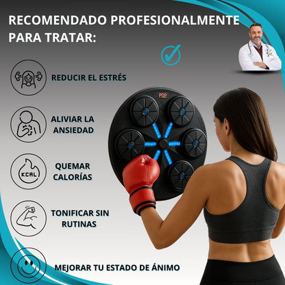 Máquina de Boxeo Anti-Estrés Activefit® + Guantes (GRATIS)