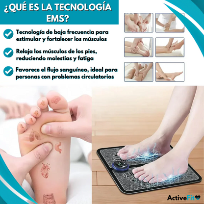 Masajeador de Pies EMS Activefit® + Calcetines Anti varices (GRATIS)